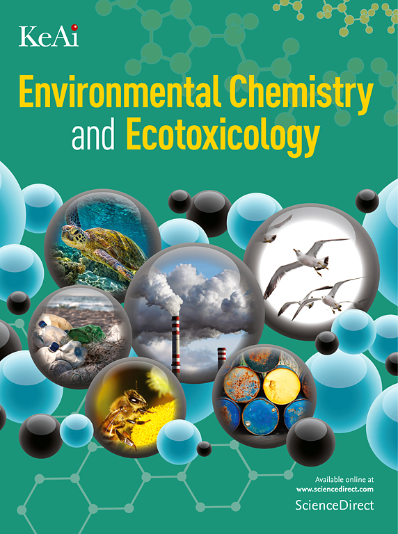 Go to journal home page - Environmental Chemistry and Ecotoxicology